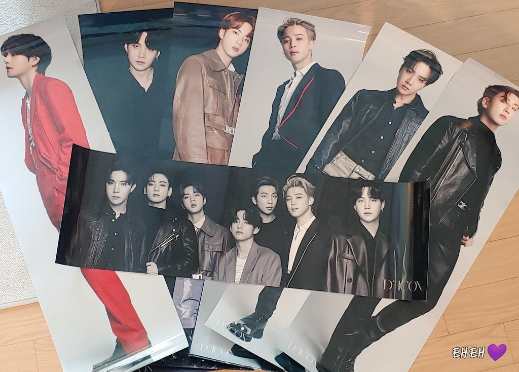 WTS / LFB • BTS DICON Member Posters $8 per member Seokjin