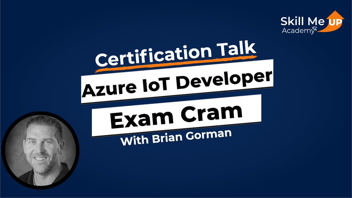 Opsgility's tweet photo. In this #CertificationTalk, @blgorman will guide you through the Azure IoT Developer exam. https://t.co/eWEjXxIEAu
#AZ220 #100DaysofCloud #CloudComputing #SkillMeUP #Certification #100DaysOfCode #Developer #IoT #AzureFamily #AzureCertified #MicrosoftCertified #Cloud https://t.co/RqZNUIfzr9
