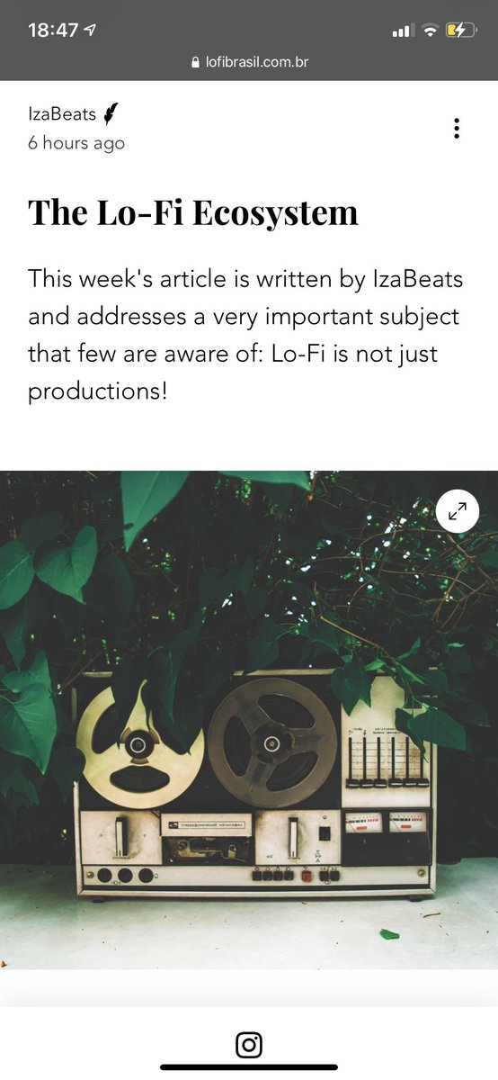 billywuot's tweet photo. a few days ago i was invited by @Izabeats_ to do my first interview and talk about the lofi ecosystem. 

today the @lofibrasileiro website published the article 🤩

go check this out!

 👉🏼 https://t.co/PExexxAsnm

#lofi #lofibrasil #lofihiphop #lofibeats https://t.co/Kx4nTvIjHW