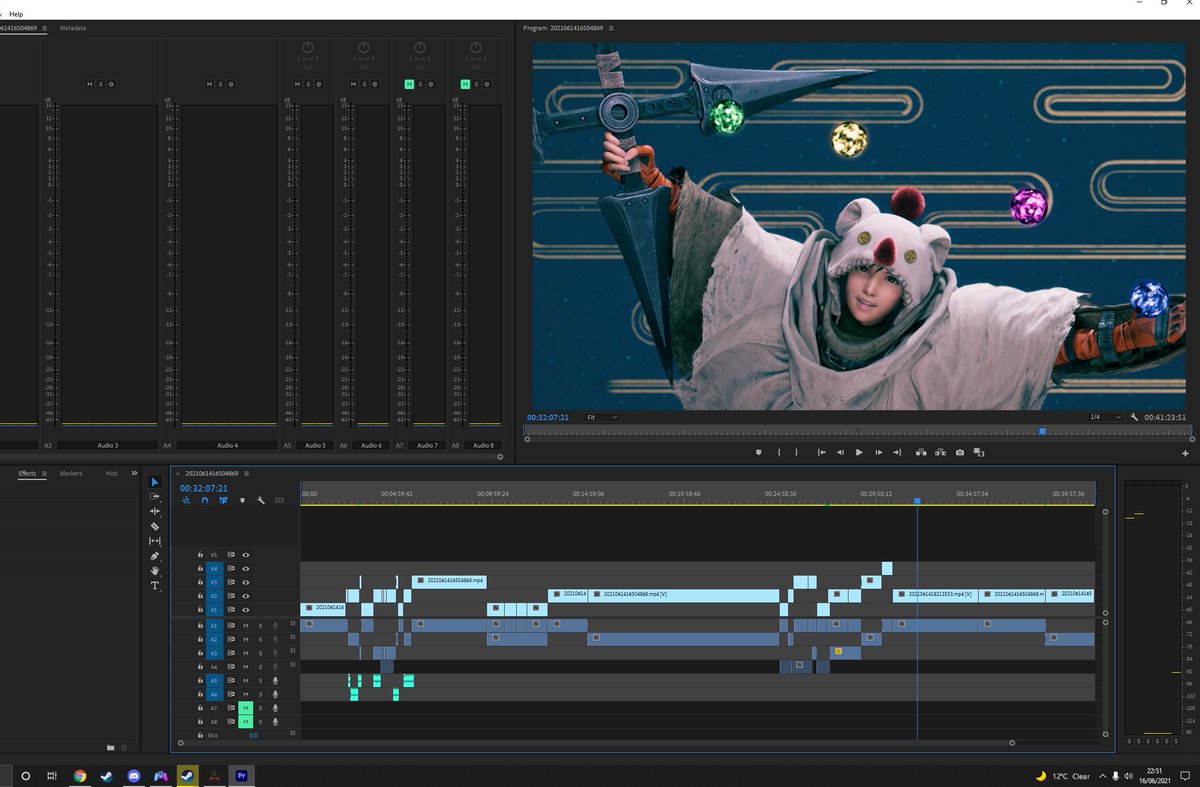 Lyra_1k's tweet photo. Been working on my audio skills #FF7R #FF7Rspoilers https://t.co/3qXJkqKCrB