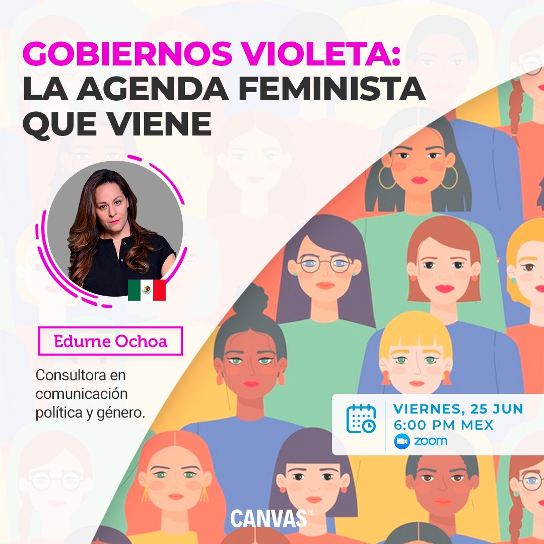 CanvasAdSchool's tweet photo. ¡Desde los distintos espacios y cargos públicos, se debe velar por una agenda que promueva y proteja los Derechos de las mujeres! 
Asiste a nuestra Master Class GRATUITA 🎉
👩‍🏫Impartida por @edurneochoa 💜 
🎯 ¡Inscríbete ahora y no te la pierdas! 
➡ https://t.co/r0OAULp4Wb https://t.co/SHqGxlEGvI