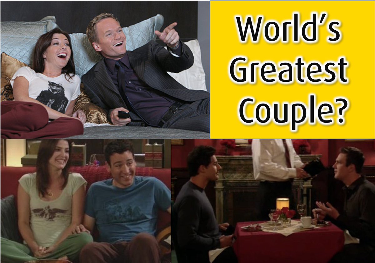 Which couple do YOU think is the "World's Greatest Couple" from this episode of <a href="/HIMYM/">The HIMYMers</a>? 

Comment for Ted &amp; Robin
RT for Lily &amp; Barney
Like for Marshall &amp; Brad

pineappleppod.com/post/episode-2…

(we're talking about unique character pairings, fwiw)
#writingtips #writingpodcast