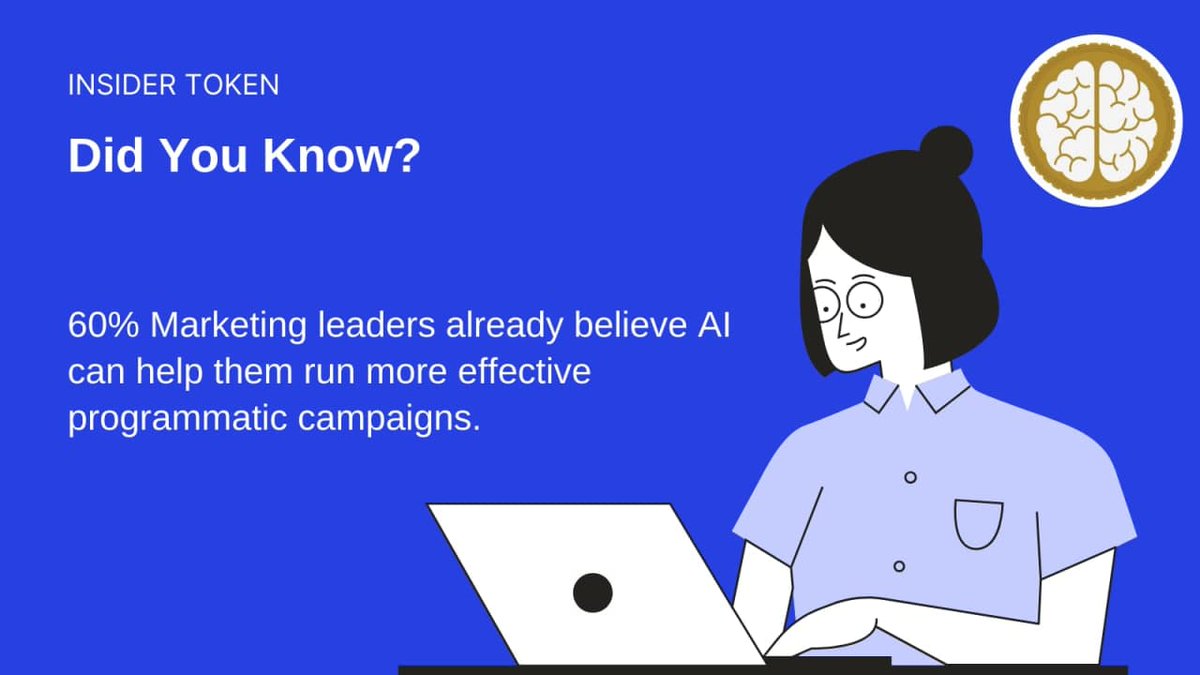 InsiderToken's tweet photo. AI is transforming #DigitalMarketing by increasing efficiency &amp; optimizing user experience.

Insider is the platform, powered by #AI &amp; ML capabilities, delivering real-time predictive segmentation and personalization across various channels.

#PancakeSwap $NSD  $BNB #Binance https://t.co/ESWwdviA6y