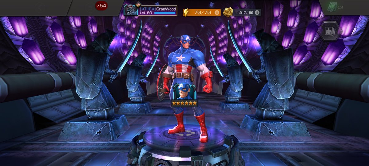 ContestGrae's tweet photo. Ooft.
Another day, another trash 6 star.

When will my main man with the shield finally get a buff he deserves!? 😭🛡️

@MarvelChampions
@KabamMiike 
#contestofchampions
#CaptainAmerica https://t.co/0iJQNodlyJ