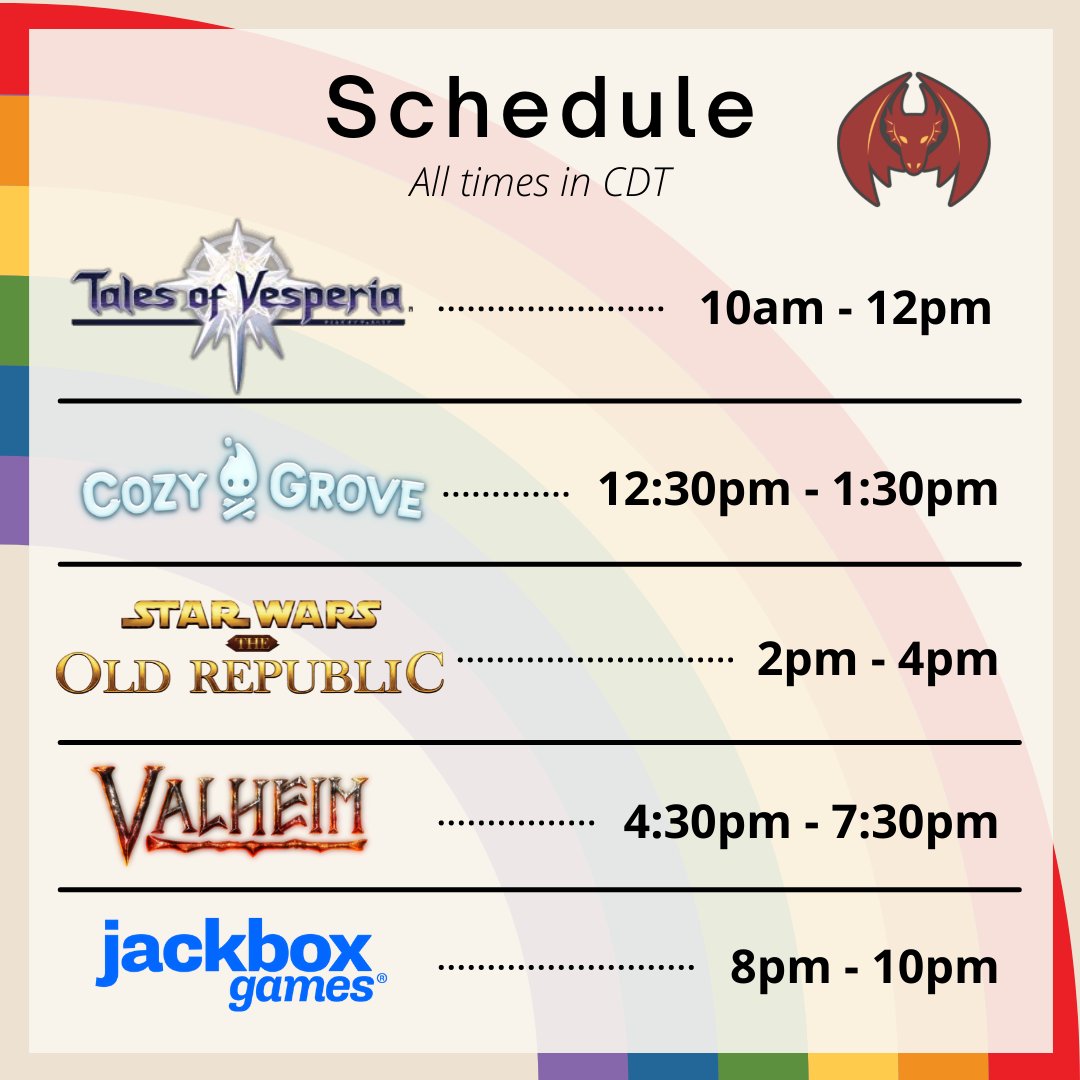 EmberAcesGuild's tweet photo. This Sunday, June 20th Ember Aces is hosting a Pride Month Charity Stream!

100% of all donations will go straight to the Trevor Project.

#PrideMonth #Pride2021 #charitystream #twitchgaming https://t.co/aCQImV89Av