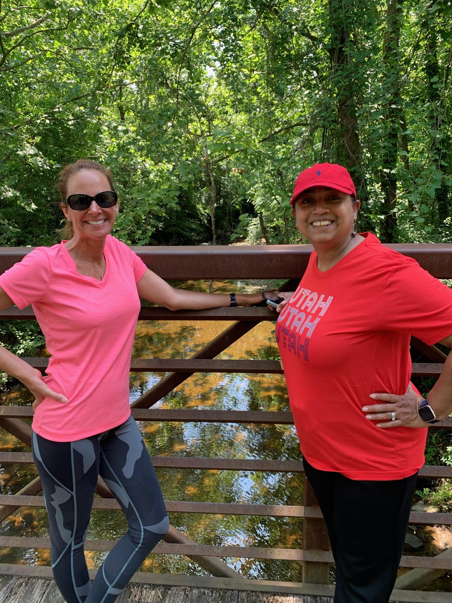 OldLineGov's tweet photo. Now that's a great way to take work outside! A little summer inspiration and a great walk in Prince George's County on the Paint Branch Trail with Old Line's Sherry Nickerson and Delegate @JPenaMelnyk. #walkandwork #mdlobbyist https://t.co/PwXcQaRnCF
