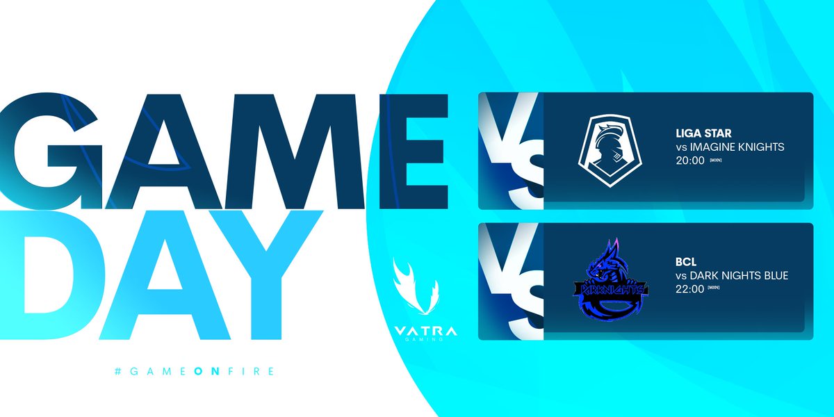 VatraGaming's tweet image. #BRAWLSTARS | GAME DAY⚔️
¡Listos para las partidas de hoy!

🏆@LigaStars_Latam 
🆚@ImagineKnights
🗓️Hoy
🕘20:00 🇲🇽

🏆@BrawlConference
🆚@Darknightsblue
🗓️Hoy
🕘22:00 🇲🇽
#GAMEONFIRE