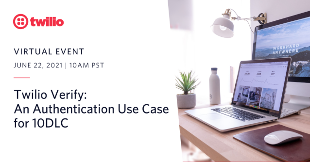 krittenberg's tweet photo. Join us as Twilio experts will discuss current regulations challenges and a one-time password delivery solution using Twilio Verify. Regardless of your industry, if you are currently sending messaging traffic you’ll find this hour long program helpful! https://t.co/bZc8ooJ9le https://t.co/Zxm0k7EyJd