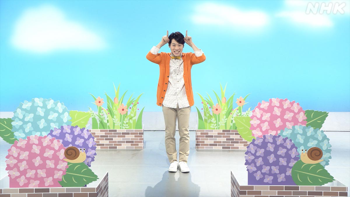 ダーウィンが来た 日日夜7時30分 カタツムリ おなじみの童謡の歌詞 つのだせ やりだせ あたまだせ の やり っていったい何 歌のおにいさん 横山だいすけ さんも知らなかった驚きの答えとは T Co C2ix62aq1g ダーウィンが来た