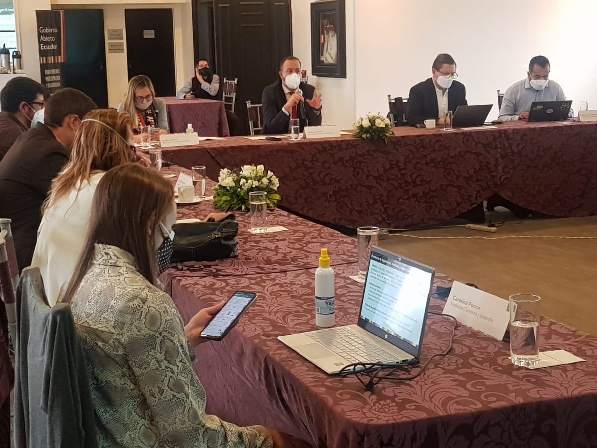 ✅ Actualización del estado de la consultoría con <a href="/GIZEcuador/">GIZ Ecuador</a> para la elaboración de la plataforma de seguimiento del Plan de Acción de #GobiernoAbiertoEc🇪🇨 y conformación de la comisión técnica para la revisión de productos.