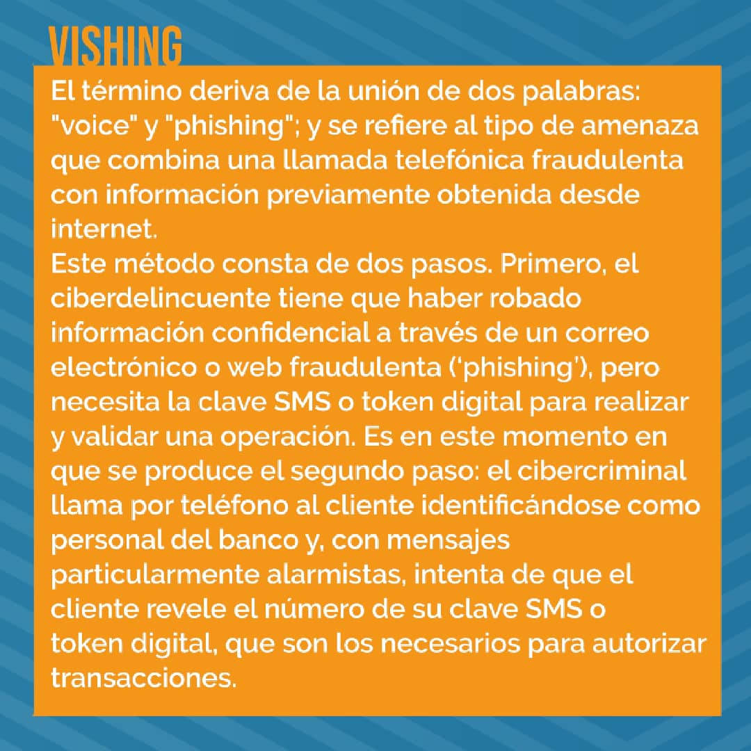 ISLC_security's tweet photo. En tiempos en que usar el celular y la computadora es cosa de todos los días, es importante conocer y estar alerta sobre los distintos tipos de amenazas cibernéticas. El #phishing , #vishing y #smishing son algunos de estos.
https://t.co/IL2KN8HRLm https://t.co/rDkDocR62X