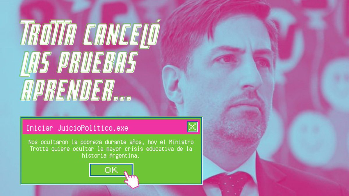 Juicio político a Nicolás Trotta!