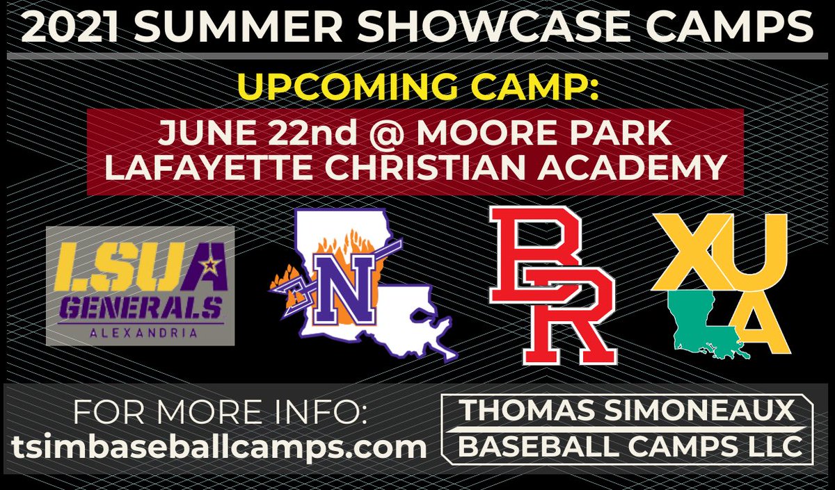 See ya at camp, <a href="/CoachGautreaux/">Kody Gautreaux</a>!

Tsimbaseballcamps.com