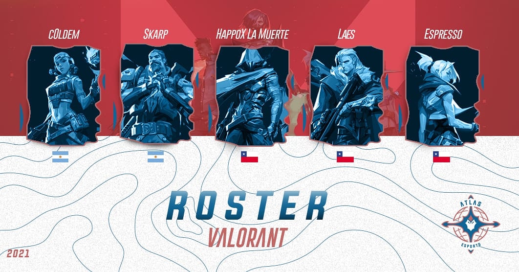 Llegoooo!
Presentamos nuestro roster que va a representar Atlas en las proximas competiciones! 
Felicidades chicos, la van a romper! 😎😎