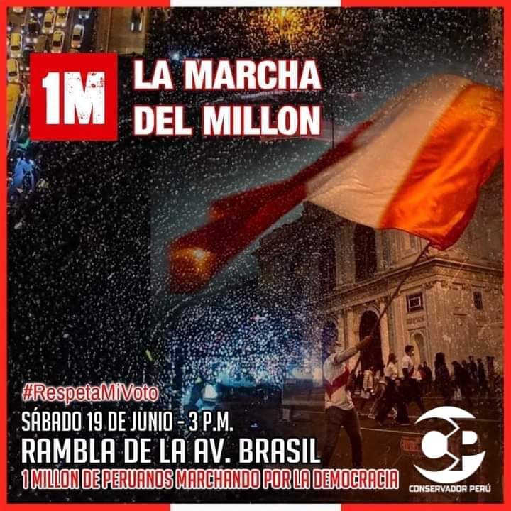 Yolimayta's tweet photo. LA MARCHA DEL MILLÓN https://t.co/4pjQY847HL