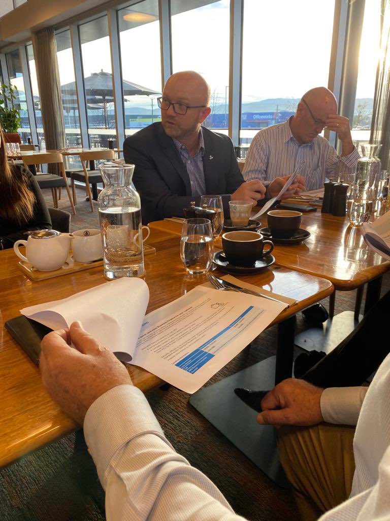 Perfect way to kick start the day! Thanks to some of our #Launceston #Brokers for joining us this morning! Some of our local  <a href="/ANZ_AU/">ANZ Australia</a> Commercial Banking team covering off segments from #Agriculture, #Smallbusiness, and #Commercialbanking <a href="/AdrianD1720/">Adrian Dixon</a> <a href="/alastair_mcbain/">Alastair Mcbain</a> <a href="/sparkscccc/">Chris Sparks</a>