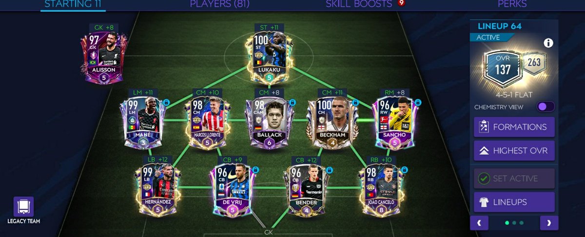 KaneSZN9's tweet photo. Those who were wondering about my squad. Ofcourse, I also play FIFA Mobile! Recommendations are welcome
#fifamobile #fifamobile21 #fmplayer https://t.co/spkEGlUn48