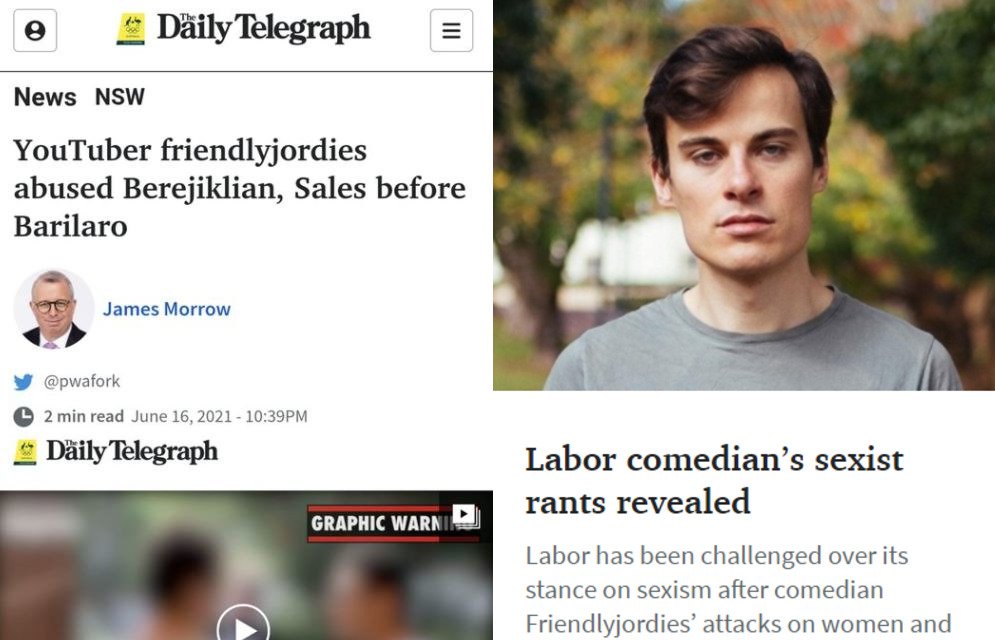 helendalton22's tweet photo. A counter-terrorism squad arrests @friendlyjordies  producer, and this journo reports it like this 👇

Surely it's time to put boring culture wars to rest and unite to defend free speech and civil liberties. 

Journalists on all sides have felt the heavy hand of government https://t.co/BDwqasHfMS