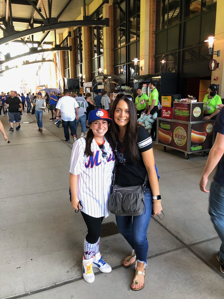 msrinaldiart's tweet photo. Favorite childhood teacher at the Met game! #LGM https://t.co/6LPjmrOVep
