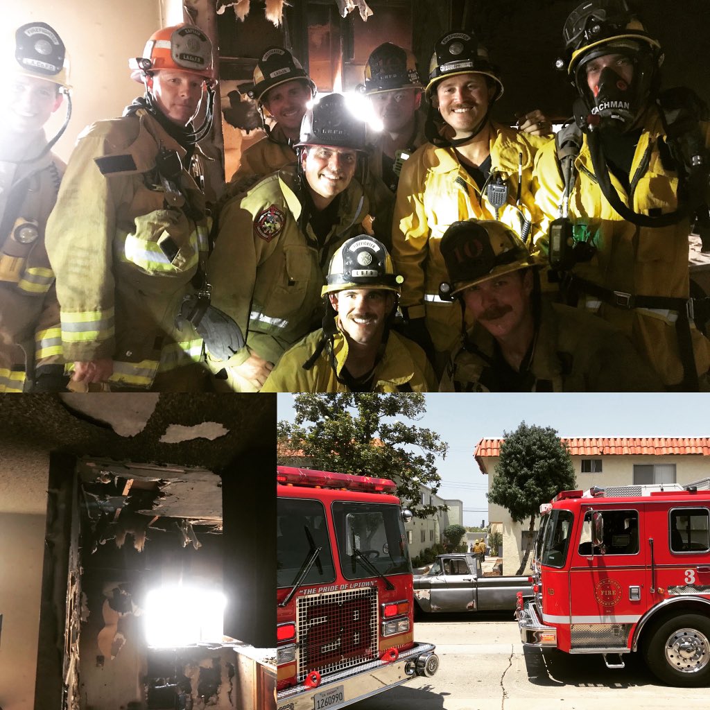 lbfirefighters's tweet photo. Our Firefighters are currently backfilling stations for @LACOFD this week during services for their fallen brother LBFD Engine 3 responded to a Fire & quickly along side @local1014 Firefighters extinguished the fire. We are 1 big #firefamily & help each other out in times of need https://t.co/3LLQgupZjY
