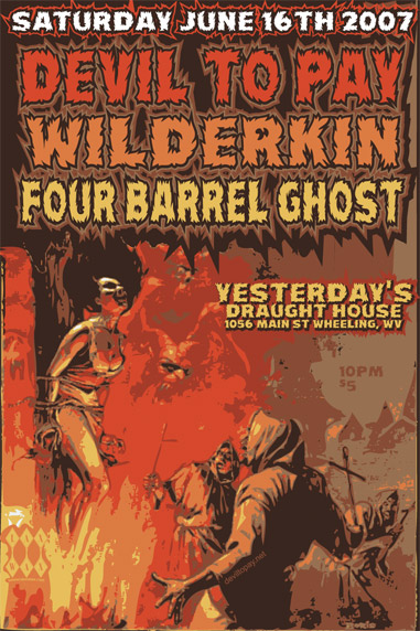 #YDDoDTP: 14 years ago tonight in Wheeling WV w Wilderkin, Four Barrel Ghost &amp; Your Favorite Assassin