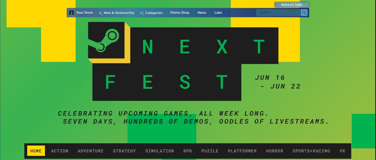 DeadeGuard98's tweet photo. #SteamNextFest is here from 16-22 June! Super pumped, stoked, excited and whatever lingo there is~
#indiedev #gamedev got links to your demo, whip it out NOW~~
First up to try / mini-review #TunedTurtle by @tunedturtle. I'll take it real slow- we'll see where to from there ;) https://t.co/Whz1Dy87h0