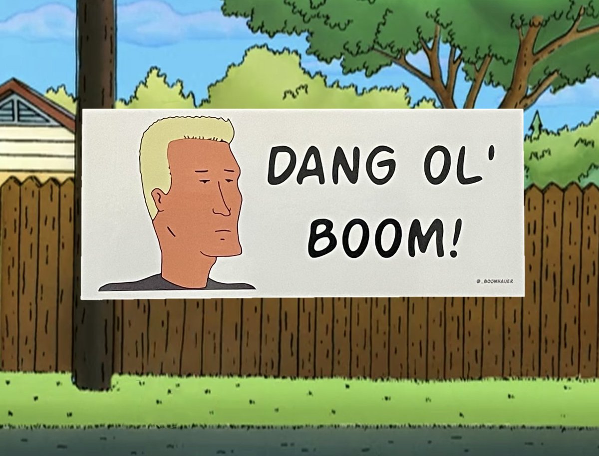 _Boomhauer's tweet image. Dang ol’ GIVEAWAY!

Retweet for a chance to win a free Boomhauer sticker!

10 winners will be announced tomorrow, I tell ya what