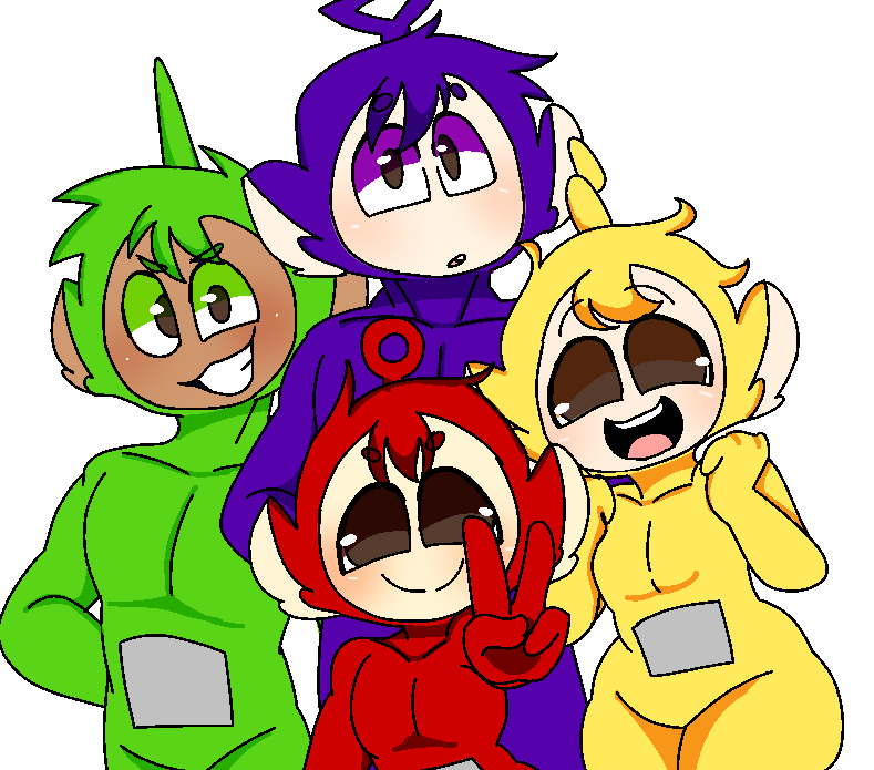 Fabi (◍•ᴗ•◍)🎄 on X: Pelea de amigos #slendytubbies / X