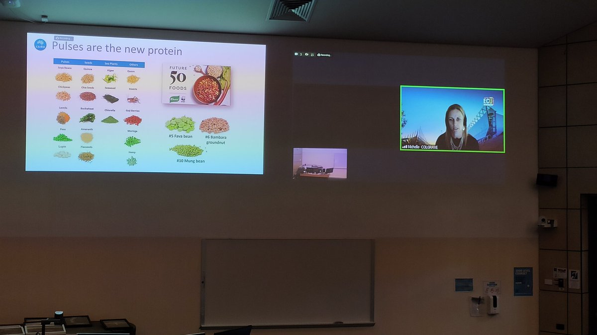 A sustainable food future: do we go for lab-based meat, insects, meat substitutes or just the good old veggies and pulses - <a href="/MichelleColgrav/">Michelle Colgrave</a> on why pulses are the new protein #SFF2021