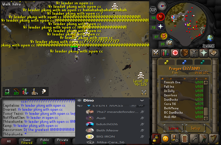 DivineForces's tweet image. Thank you for the fight Dino. Meanwhile VR is so dead their leader decides to PK with another Team instead of his own. 🤣