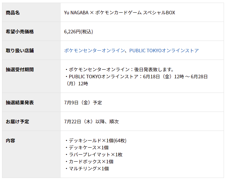 ポケカ速報 ポケモンカード探し A Twitter 明日 Yu Nagaba ポケモンカードゲーム スペシャルbox の抽選受付が開始します デッキシールド 1個 64枚 デッキケース 1個 ラバープレイマット 1枚 カードボックス 1個 マルチリング 1個 がセットになった ポケカ速報 ポケモンカード探し A Twitter 明日 Yu Nagaba ポケモンカードゲーム スペシャルbox の抽選受付が開始します デッキシールド 1個 64枚 デッキケース 1個 ラバープレイマット 1枚 カードボックス 1個 マルチリング 1個 がセットになった