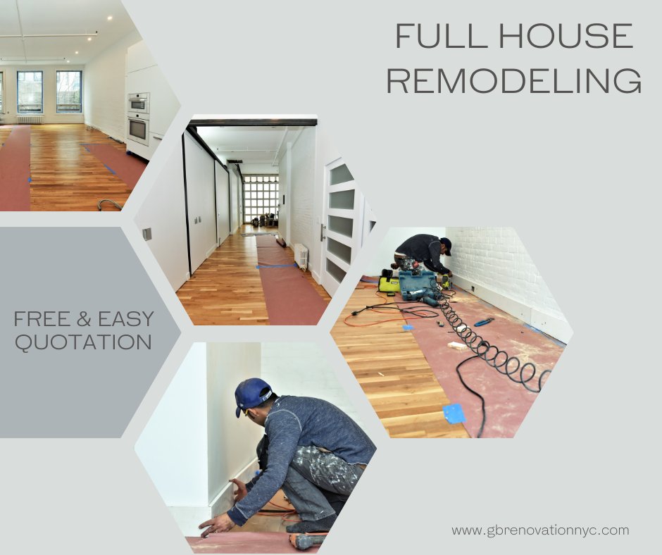 We work out a #design concept with our team and yourself, and have this executed by our contractors to give your #home🏠 an entirely new look, both inside and out.😍 Call (347) 724-1506 >>> Learn more at gbrenovationnyc.com
#gbrenovationnyc #homeremodeling #homeremodel #nyc