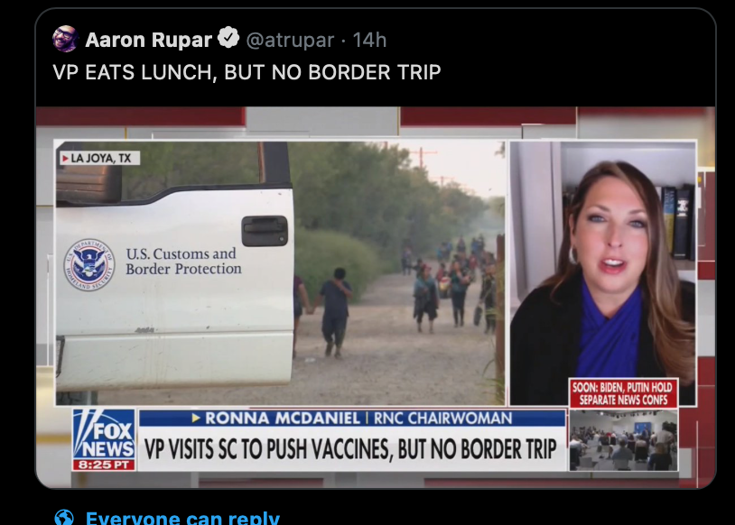 RebeccaLAnders's tweet image. I've visited the border &amp;amp; it did not do one thing 2 improve the problem of #Immgration, nor could I imagine that it would if @KamalaHarris were 2 go for a @PhotoOp to any #BorderEntry You all are delusional if you think it would improve anything! Why don't you stop being so #Fox