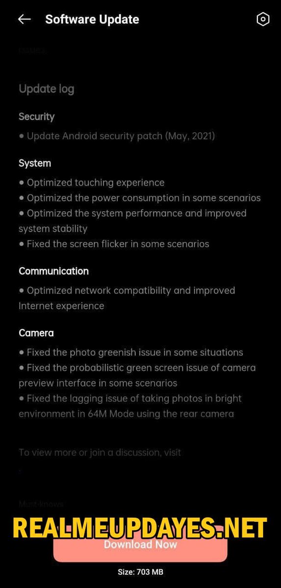 realmiupdates's tweet photo. Realme X7 Max May 2021 Security Update Screenshot

#REALMEUPDATES #REALME #DARETOLEAP #DIZO #REALMEX7MAX #FIRSTUPDATE #FIRSTSOFTWAREUPDATE #REALMEUI #REALMEUI2 https://t.co/makTexi7vP