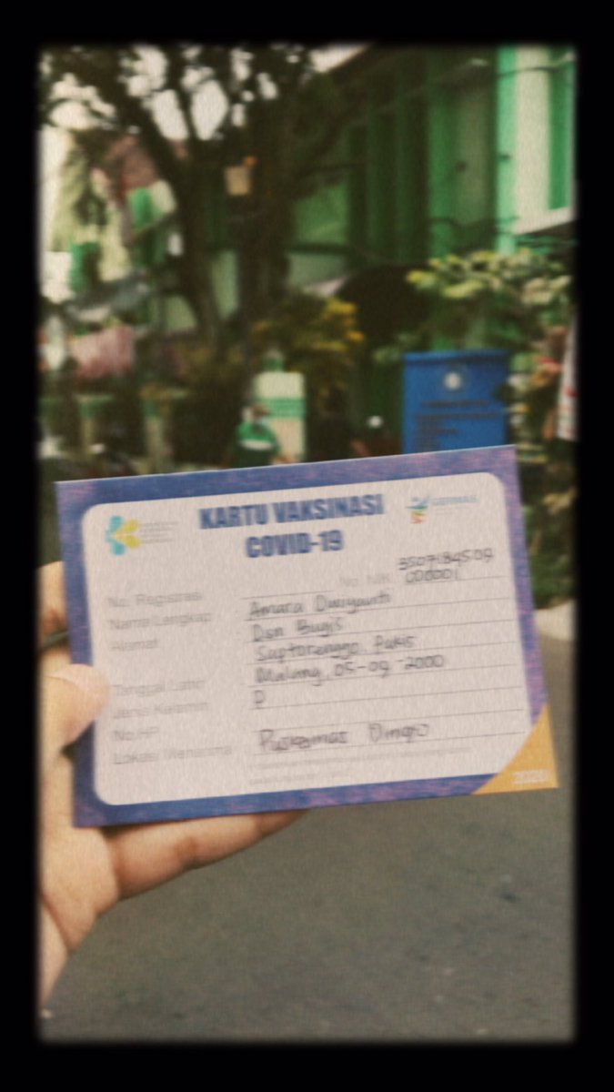 aracuu5's tweet photo. Manteup dah vaksin🦠 https://t.co/2xffz5f0GZ