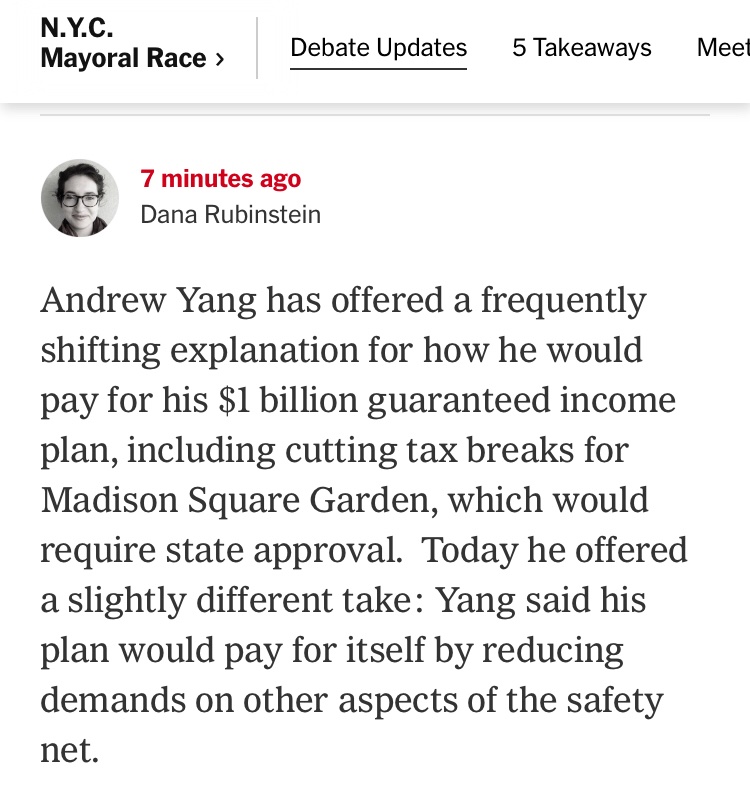 AznsAgainstYang's tweet photo. ICYMI: AY, again, confirms he will cut social services. 

Which is what he said to begin with. https://t.co/34MX9IPjpv