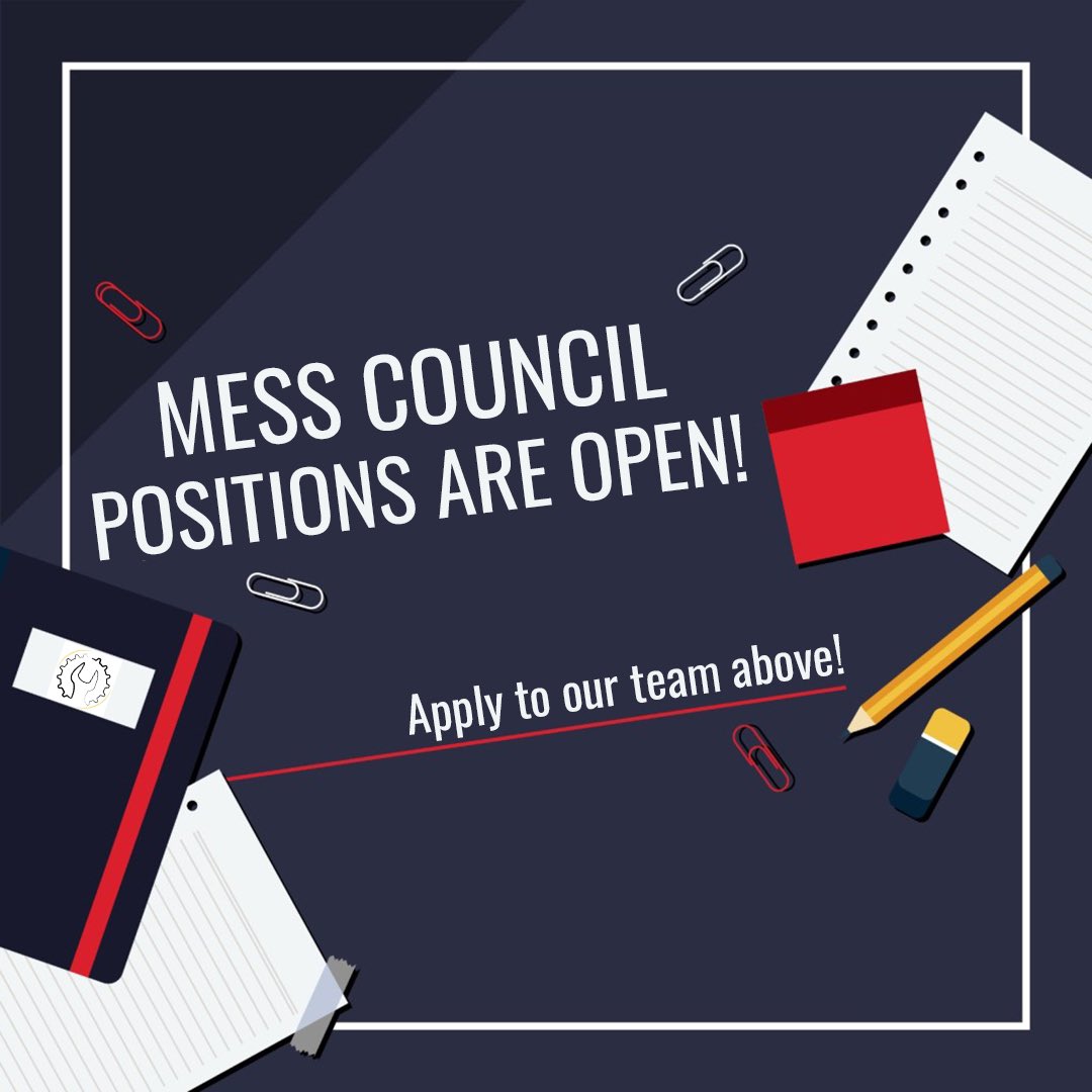 MESSUofC's tweet photo. MESS council position applications are now open! Come join our passionate team :). Application link here: https://t.co/yC4xMa2Bv3 https://t.co/2SCj4pRzOj