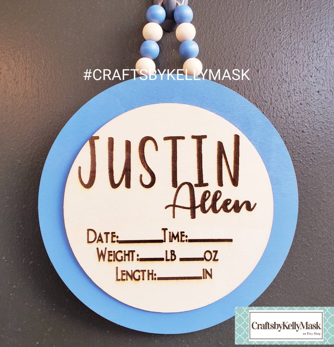 kellysfnp's tweet photo. Excited to share the latest addition to my #etsy shop: New Baby Announcement Door Hanger. Baby Boy. Birth Announcement. Rustic Hospital Door Hanger. Wood Burned. Laser engraved.

#craftsbykellymask #frontdoordecor #babyboy  https://t.co/et67aEJN0i https://t.co/wiuexEvgzw