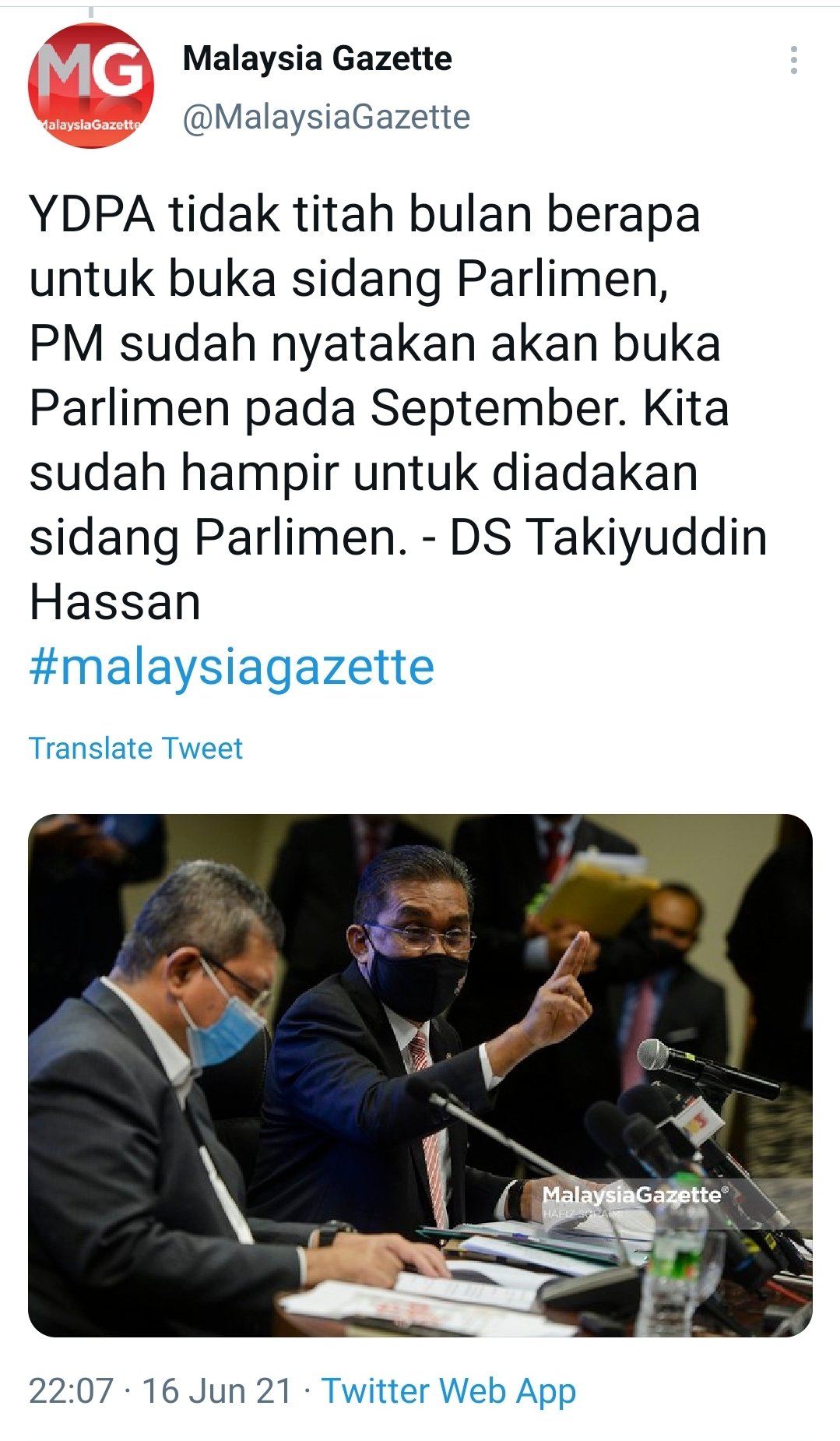 🇲🇾 Nik Nazmi on X: Kalau ikut Takiyuddin 3 bulan adalah secepat yang  mungkin. Patutlah kita selalu dengar kerajaan akan tangani Covid-19 secepat  yang mungkin. Nampaknya kita dah salah tafsir maksud kerajaan.