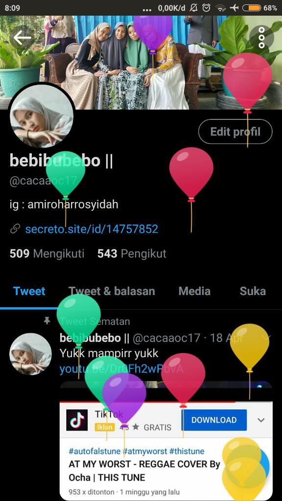cacaaoc17's tweet photo. ada yg muk balon? https://t.co/2y1jZEiyP4