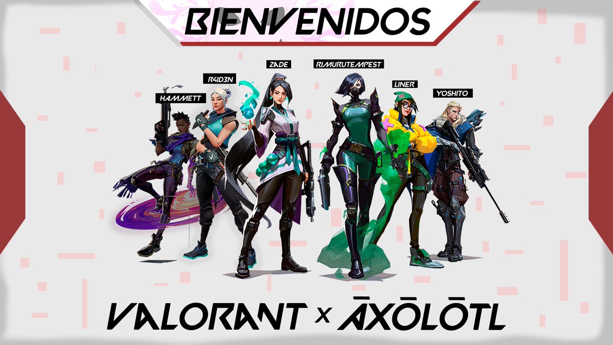 EsportsAxolotl's tweet photo. 🧐Bienvenidos a la experiencia axolotl🥳
#AxolotlEsports #AxolotlArmy #RosterOficial https://t.co/WO5Z6SbRLS