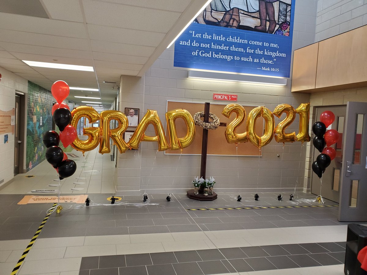 Congratulations to all the Graduates! 🎓 We are so proud of you and your accomplishments this year! 🎉 #GRAD2021 <a href="/Ms_Rebelo/">Ms. Rebelo (she/her)</a> <a href="/stalphonsaDP/">St. Alphonsa Catholic Elementary School</a>