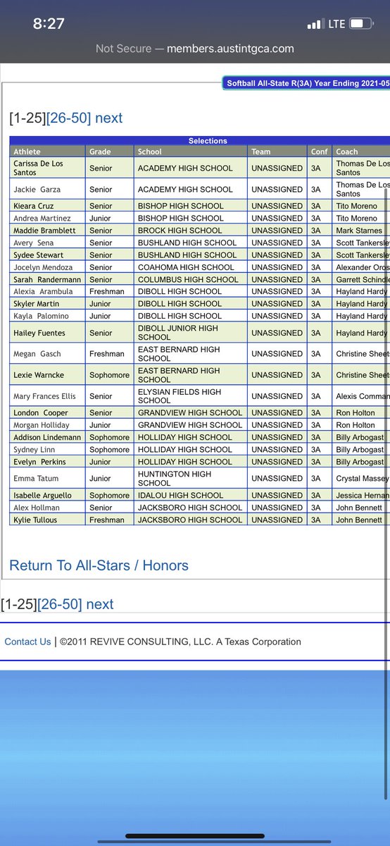 hollidaysb's tweet image. Congratulations to Addison, Sydney, and Evelyn for receiving TGCA 3A All State honors. Huge accomplishment. #2bears #roadrunner