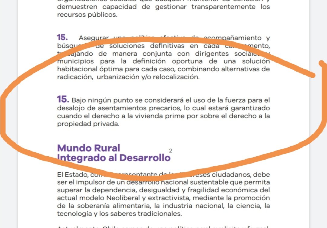 cbrautigaml's tweet photo. Fin a la propiedad privada, fin a la libertad de prensa....esto es real: el programa de Gbno del comunista Jadue.... https://t.co/6eUeVKdLMG