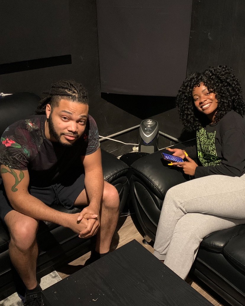 dukeholidai's tweet image. This was a hardworking but dope session with a real one @itbedanii. The video to our song will be dropped next week. Can’t wait! #AllUnity #AUENT