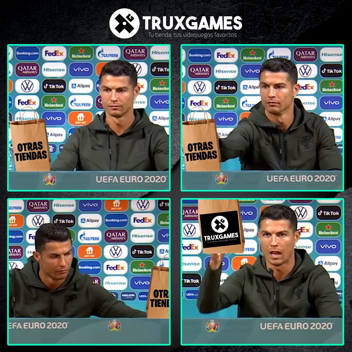 truxgames's tweet photo. CR7 SABEEEEE!!! 😎🎮 https://t.co/Tw7n1kUVlI
