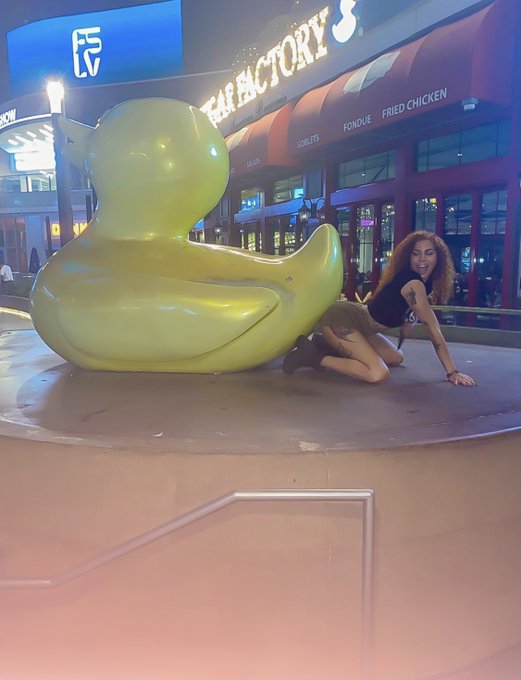 Dont do stuff like this unless you dont want to end up running from security in the strip 😂🥲 https://t