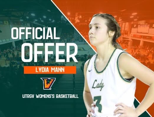 I’m so grateful to receive my first D1 offer from <a href="/UTRGVhoops/">Lane Lord</a> . Thank you <a href="/UTRGVwbb/">UTRGV Women's Basketball</a>  #RallyTheValley #UTRGV