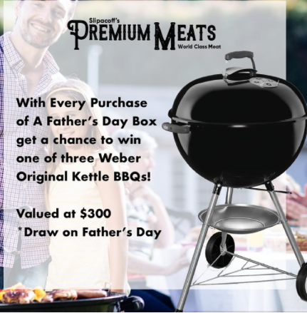 #FathersDay is coming up and you could WIN a Weber Grill when you purchase a Premium Meats Father’s Day Box 🧔‍♂️
👉 order today for contactless delivery across Ontario &amp; Quebec! premiummeatsonline.ca 🥩
Weber Grills #giveaway