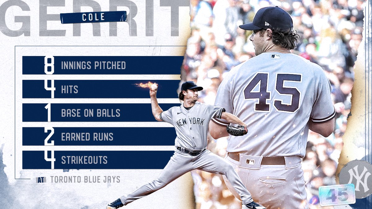 Yankees's tweet photo. What's cooler than being cool? ICE COLE 🧊 https://t.co/UZNYXebitg